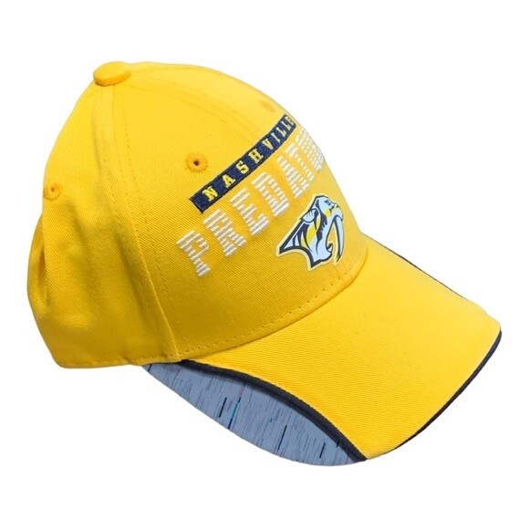 NEW NHL NASHVILLE PREDATORS | Boys Cap Hat Lid Adjustable 8-20 OS - Picture 3 of 5